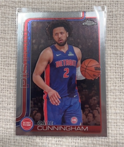 2025-26 Topps Chrome #88 Cade Cunningham — front