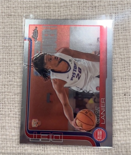 2025-26 Topps Chrome #288 Chaz Lanier — front