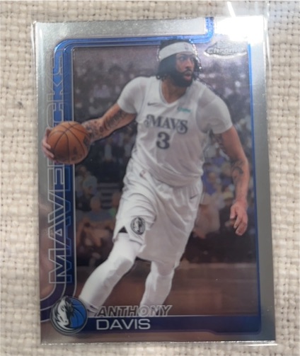 2025-26 Topps Chrome #96 Anthony Davis — front