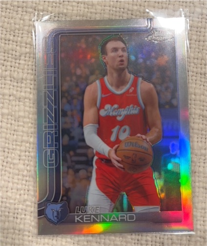 2025-26 Topps Chrome #117 Luke Kennard — front