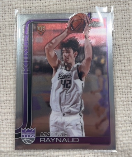 2025-26 Topps Chrome #293 Maxime Raynaud — front