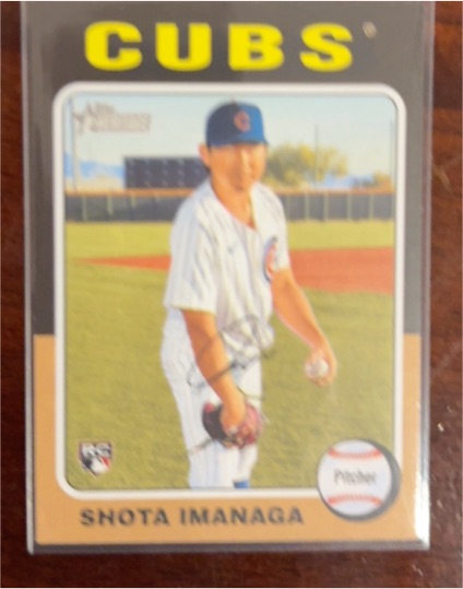 2024 Topps Heritage High Number #564 Shota Imanaga — front