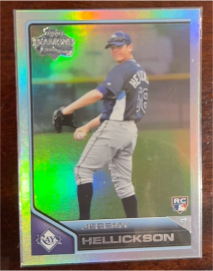 2011 Topps Lineage Diamond Anniversary #31 Jeremy Hellickson — front
