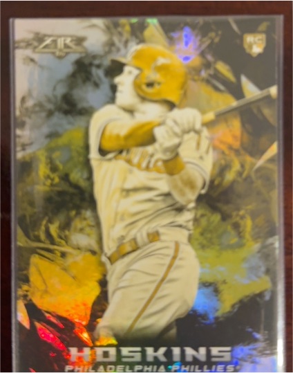 2017 Topps Fire #RH-1 Rhys Hoskins — front