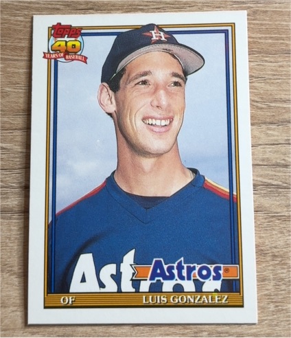 1991 Topps Traded #48T Luis Gonzalez — front