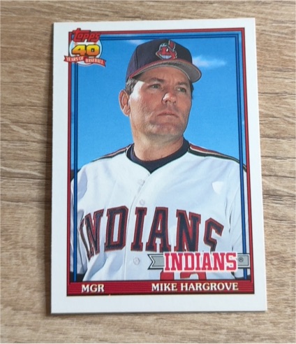 1991 Topps Traded #52T Mike Hargrove — front
