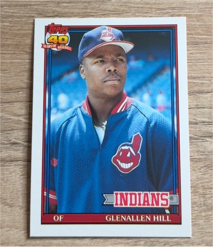 1991 Topps Traded #55T Glenallen Hill — front