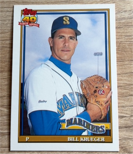 1991 Topps Traded #70T Bill Krueger — front