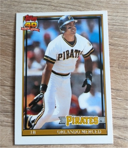 1991 Topps Traded #81T Orlando Merced — front