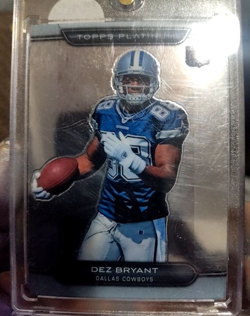 2010 Topps Platinum #152 Dez Bryant — front