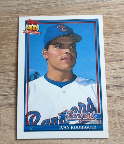 1991 Topps Traded #101T Ivan Rodriguez — front