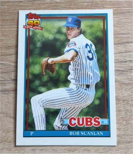 1991 Topps Traded #105T Bob Scanlan — front