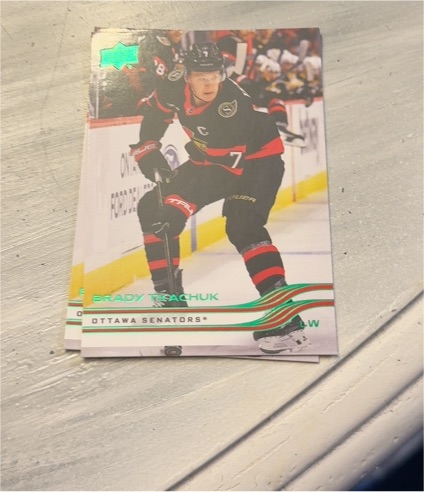 2025-26 Upper Deck Series 1 #121 Brady Tkachuk — front