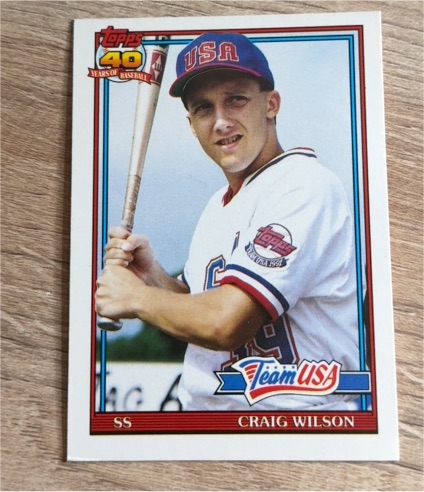 1991 Topps Traded #128T Craig Wilson — front