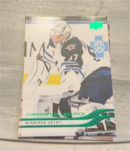 2025-26 Upper Deck Series 1 #194 Connor Hellebuyck — front