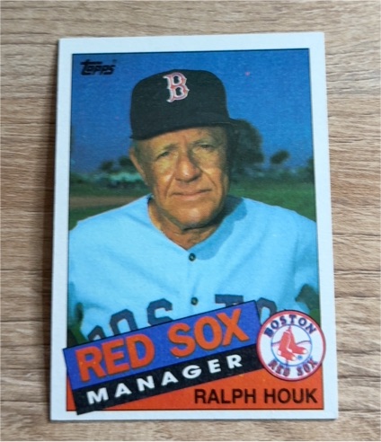 1985 Topps #11 Ralph Houk — front