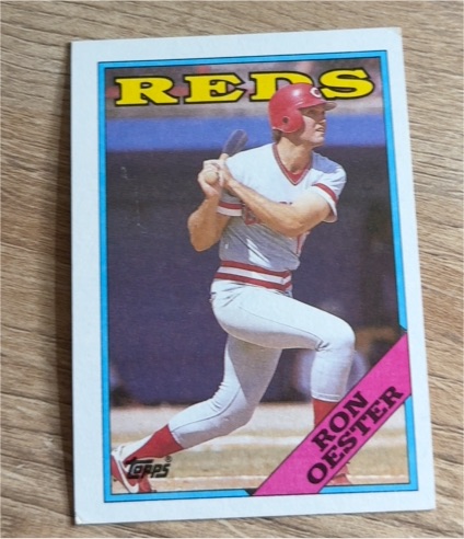 1988 Topps #17 Ron Oester — front