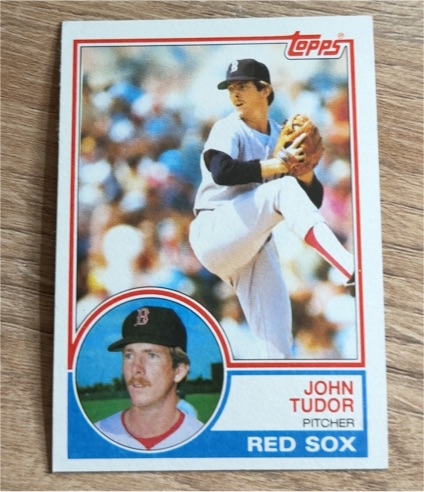 1983 Topps #318 John Tudor — front