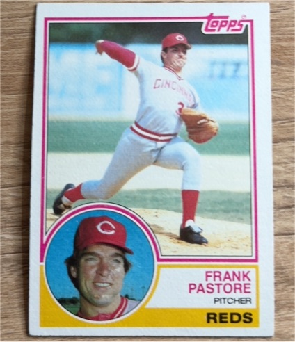 1983 Topps #658 Frank Pastore — front