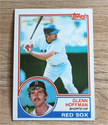 1983 Topps #541 Glenn Hoffman — front
