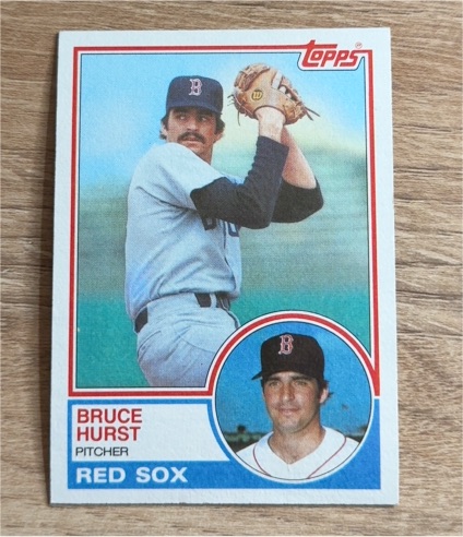 1983 Topps #82 Bruce Hurst — front