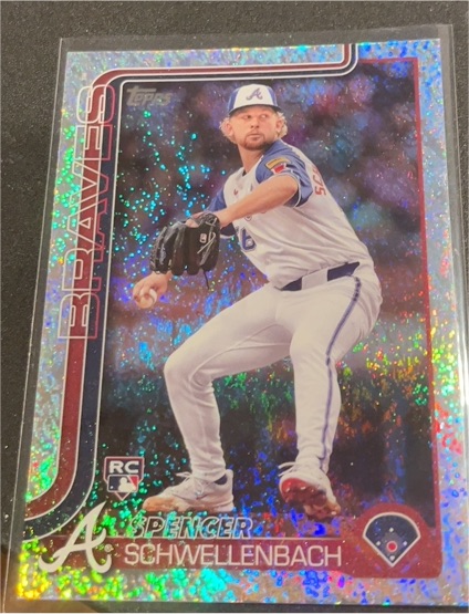 2025 Topps Chrome #203 Spencer Schwellenbach — front