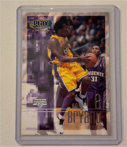 2001 Upper Deck Playmakers #39 Kobe Bryant — front