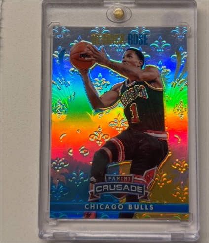 2013-14 Panini Crusade Derrick Rose — front
