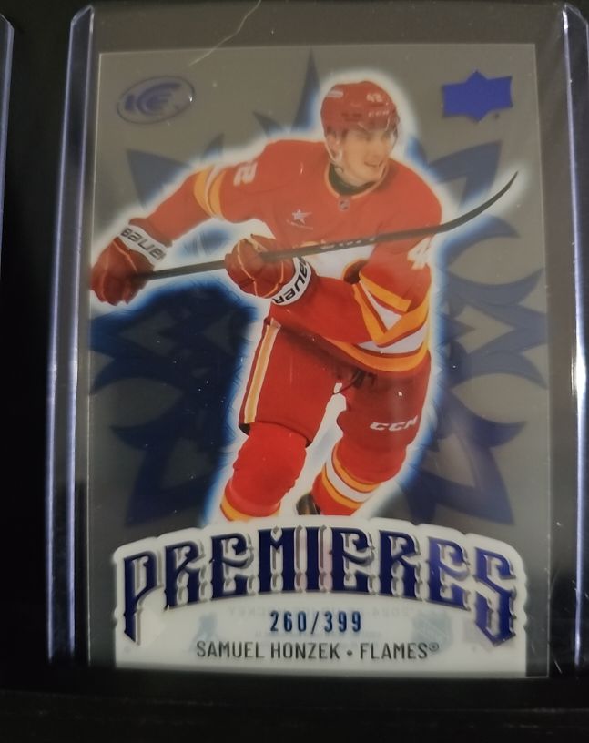 2024-25 Upper Deck Ice #239 Samuel Honzek — front