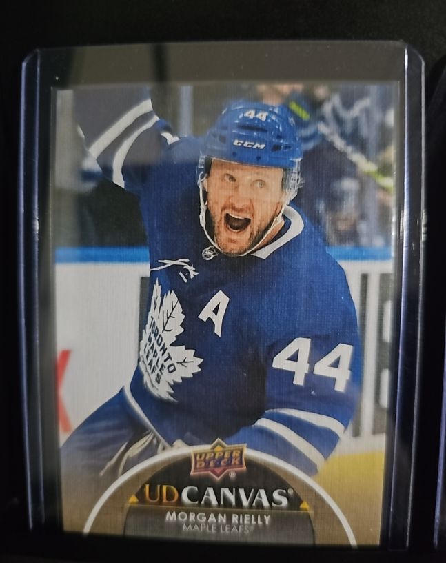 2021-22 Upper Deck Series 2 UD Canvas #C196 Morgan Rielly — front