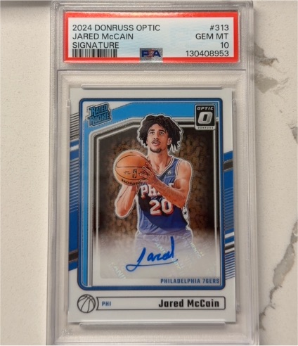 2024 Donruss Optic #313 Jared McCain — front