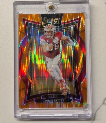 2024 Panini Select Concourse #58 George Kittle — front