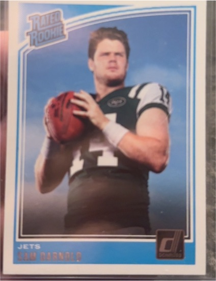 2018 Donruss #301 Sam Darnold — front