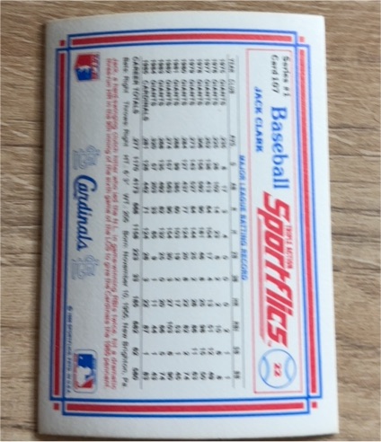 1986 Sportflics #44 Mike Schmidt — front