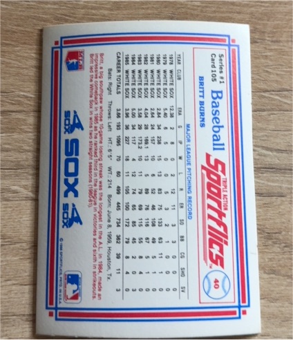 1986 Sportflics #105 Ruth Barrs — front
