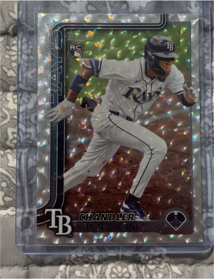 2025 Topps Chrome Update #USC179 Chandler Simpson — front