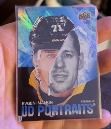 2025-26 Upper Deck #P-21 Evgeni Malkin UD Portraits — front