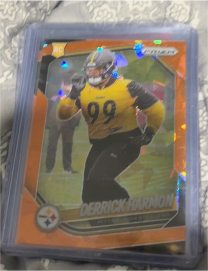 2025 Panini Prizm #368 Derrick Harmon — front