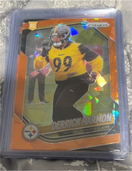2025 Panini Prizm #368 Derrick Harmon — front