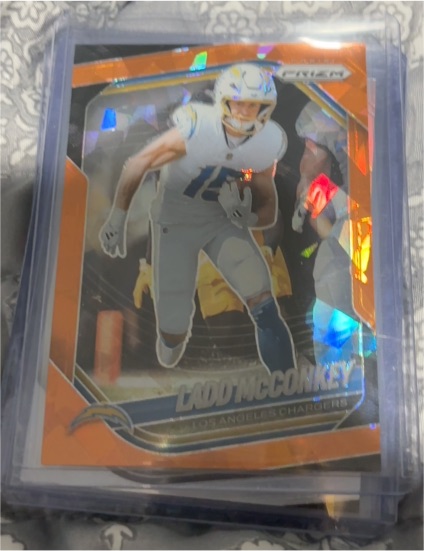 2025 Panini Prizm #18 Ladd McConkey — front