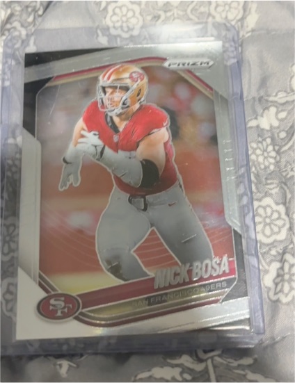 2025 Panini Prizm #219 Nick Bosa — front