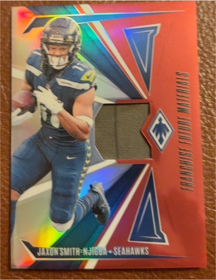 2024 Panini Phoenix Franchise Future Material #FFM-JSN Jaxon Smith-Njigba — front