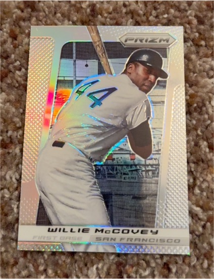 2013 Panini Prizm #197 Willie McCovey — front