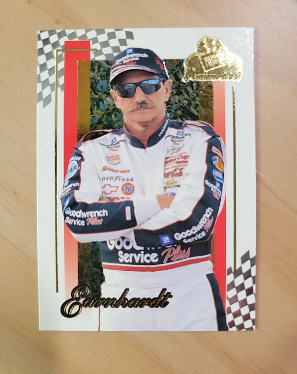 2001 Press Pass Premium #3 Dale Earnhardt — front
