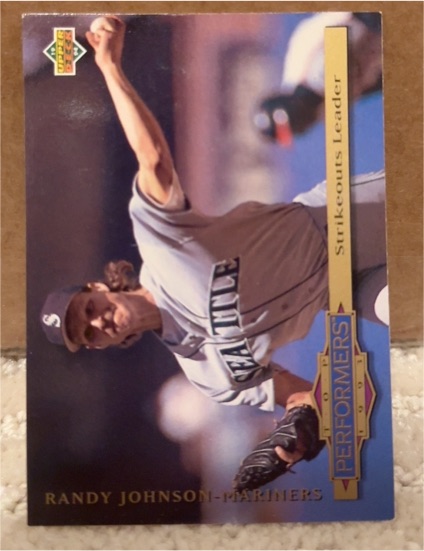 1994 Upper Deck Collector's Choice #307 Randy Johnson — front