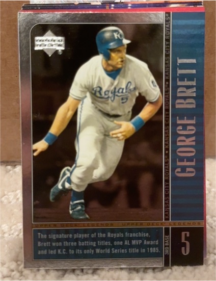 2000 Upper Deck Legends #67 George Brett — front