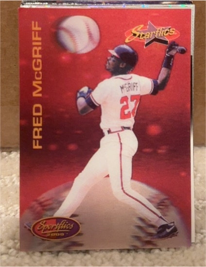 1994 Sportflics 2000 #185 Fred McGriff — front