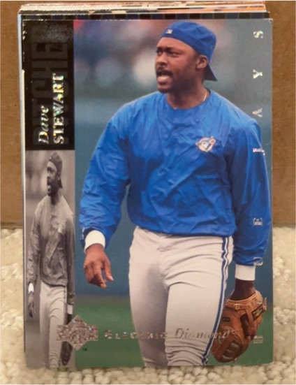 1994 Upper Deck #89 Dave Stewart Electric Diamond — front