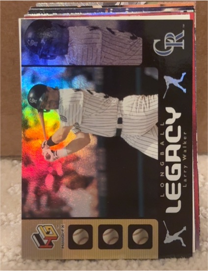 2000 Upper Deck HoloGrFX Longball Legacy #LL11 Larry Walker — front
