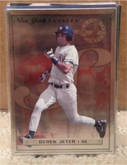 1996 Leaf Preferred Steel #40 Derek Jeter — front